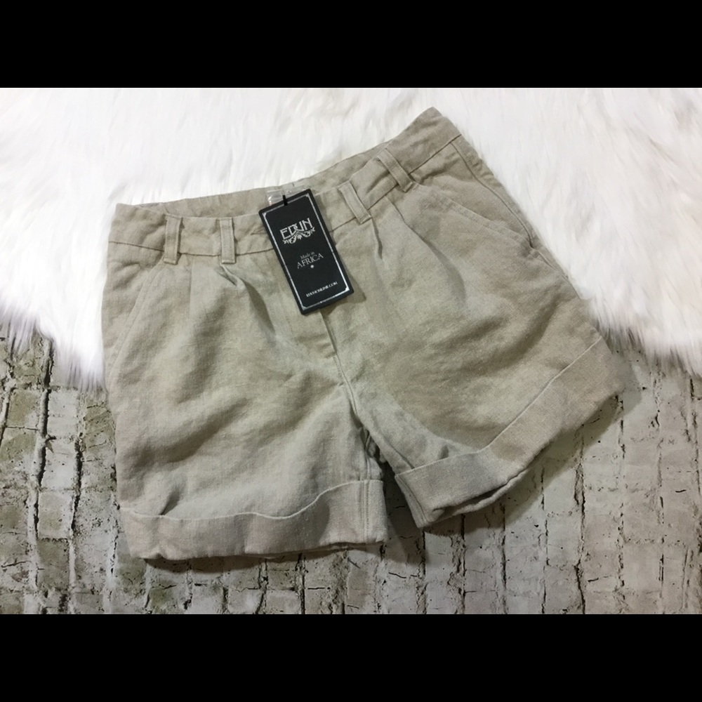 EDUN Ida Hemp Shorts Size XS - Picture 4 of 7